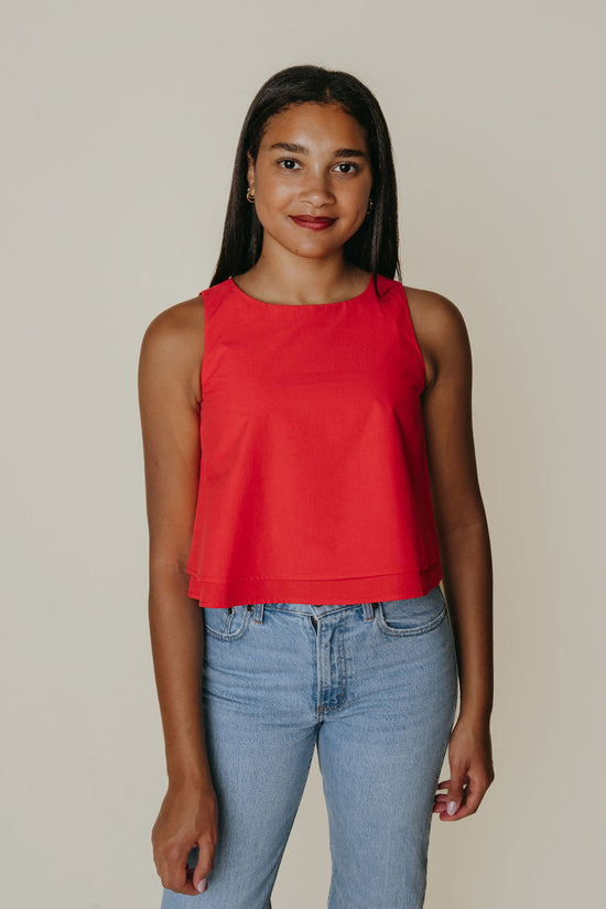 June Top | Red