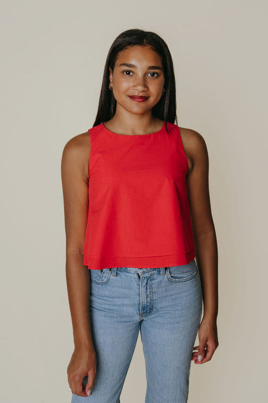 June Top | Red