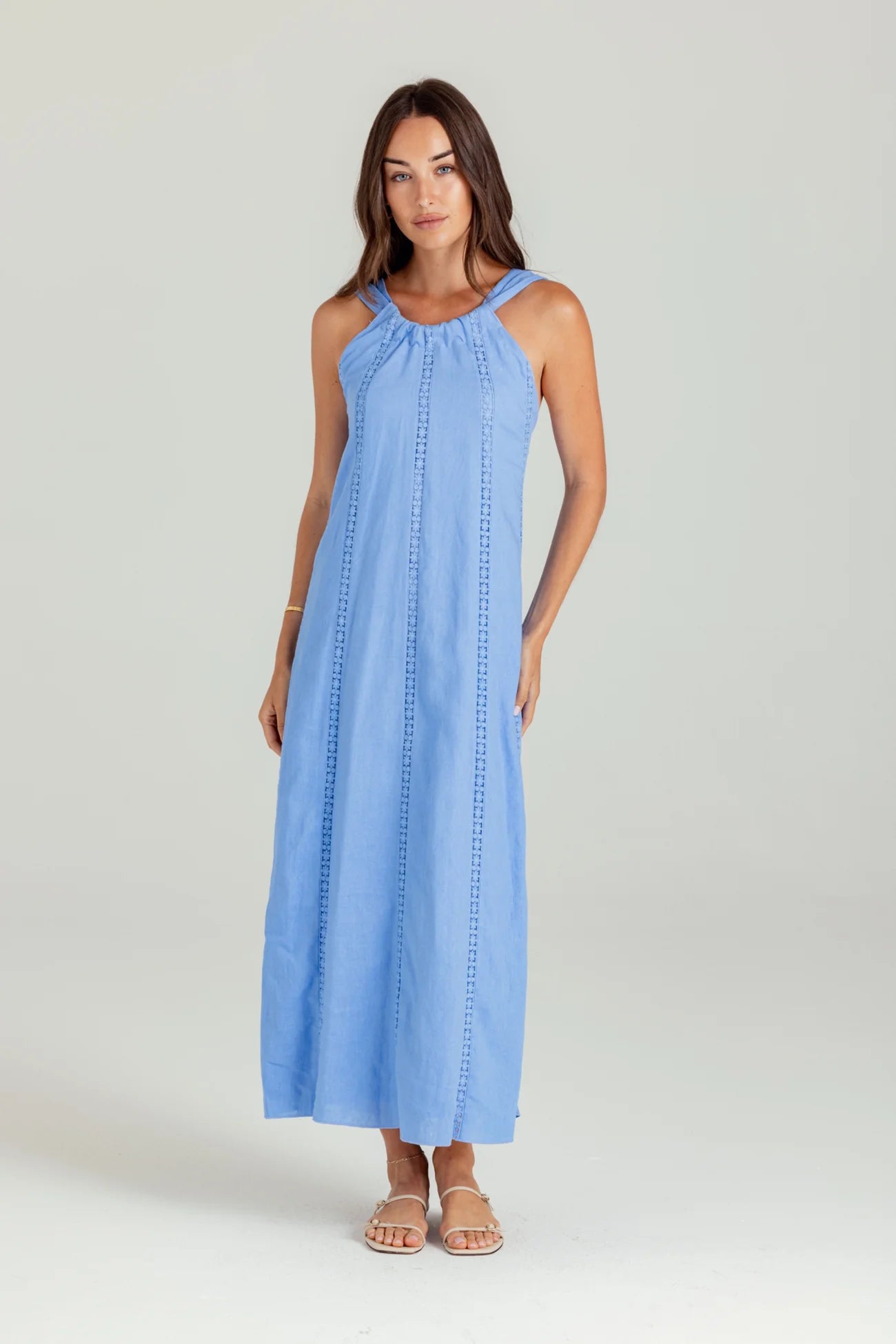 Devon Dress | Light Blue